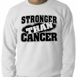 Bewild Positive Reinforcement Stronger Than Cancer Adult Crewneck