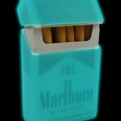Bewild Cigarette Cases Super Glow In The Dark Cigarette Case ( Regular Size & 100's )