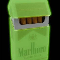 Bewild Cigarette Cases Super Glow In The Dark Cigarette Case ( Regular Size & 100's )