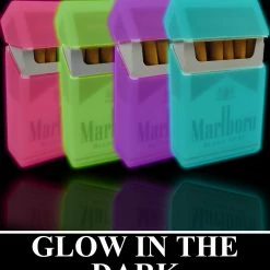 Bewild Cigarette Cases Super Glow In The Dark Cigarette Case ( Regular Size & 100's )