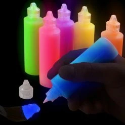 Bewild Glow & Black Light Paint Next Generation SUPER Glow In The Dark (And Blacklight) Paint - 6 Pack