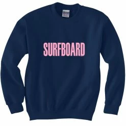 Bewild Hip-Hop Inspired Clothing Surfboard Crewneck Sweatshirt