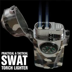 Bewild Tactical SWAT Gear Dual Torch Lighter Lighters