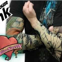 Bewild Tattoo Sleeves - Prison Ink Temporary Tattoo Sleeves (Pair)