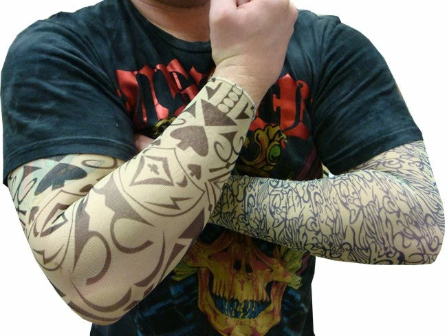 Bewild Tattoo Sleeves - 4 Assorted Tattoo Slip On Sleeves Only $2.50 Each 5 Bewild Tattoo Sleeves - 4 Assorted Tattoo Slip On Sleeves Only $2.50 Each