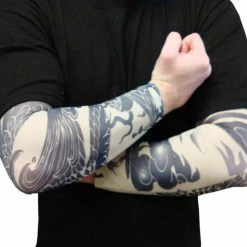 Bewild Tattoo Sleeves - Phoenix Of Fury Temporary Tattoo Sleeves (Pair)
