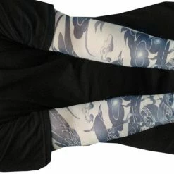 Bewild Tattoo Sleeves - Phoenix Of Fury Temporary Tattoo Sleeves (Pair)