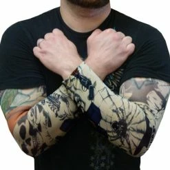 Bewild Tattoo Sleeves - Prison Ink Temporary Tattoo Sleeves (Pair)