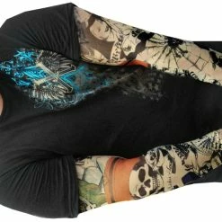 Bewild Tattoo Sleeves - Prison Ink Temporary Tattoo Sleeves (Pair)