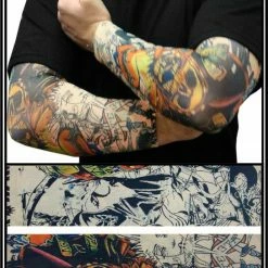 Bewild Tattoo Sleeves - Sailor And Pirate Temporary Tattoo Sleeves (Pair) Illusion Tattoos
