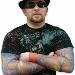 Bewild Snake & Skulls Tattoo Sleeves (Pair) Xzavier