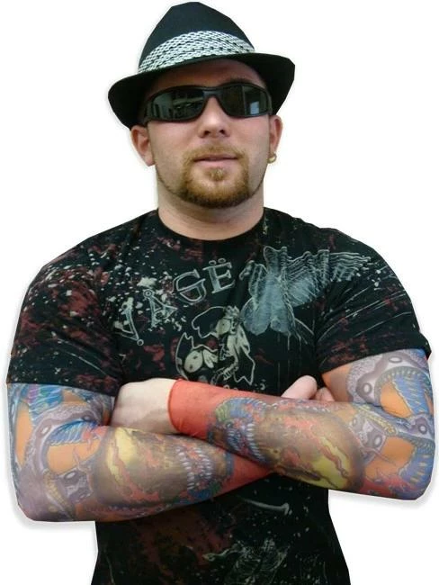 Bewild Snake & Skulls Tattoo Sleeves (Pair) Xzavier 3 Bewild Snake & Skulls Tattoo Sleeves (Pair) Xzavier