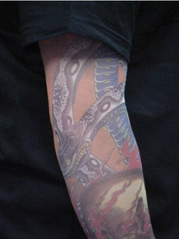 Bewild Snake & Skulls Tattoo Sleeves (Pair) Xzavier 6 Bewild Snake & Skulls Tattoo Sleeves (Pair) Xzavier