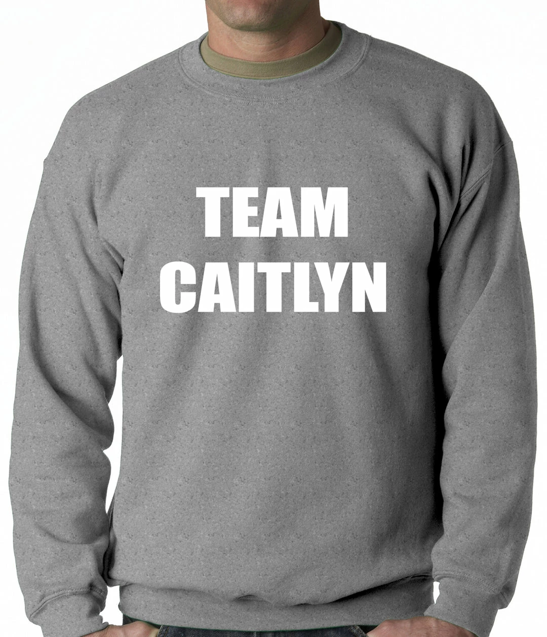 Bewild Team Caitlyn Jenner Adult Crewneck 6 Bewild Team Caitlyn Jenner Adult Crewneck