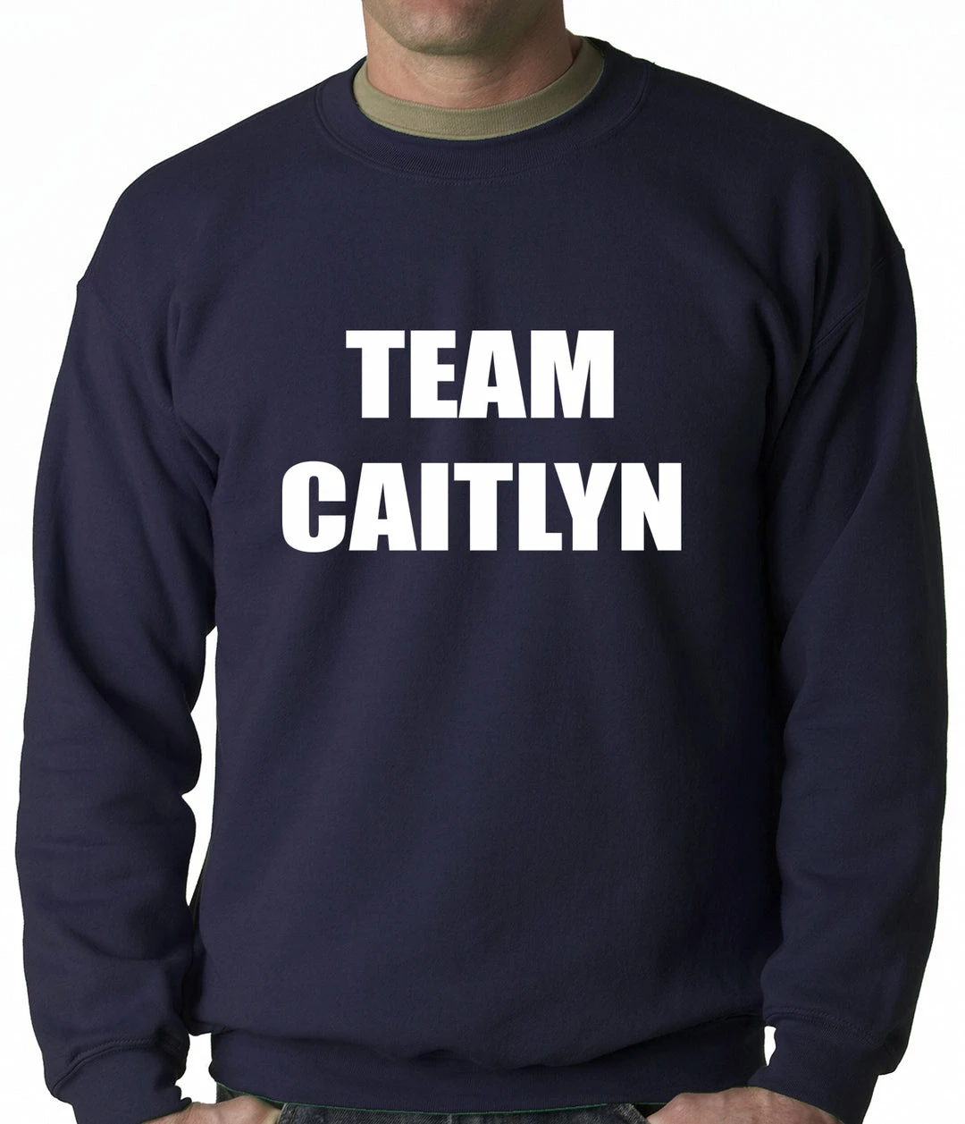 Bewild Team Caitlyn Jenner Adult Crewneck 8 Bewild Team Caitlyn Jenner Adult Crewneck