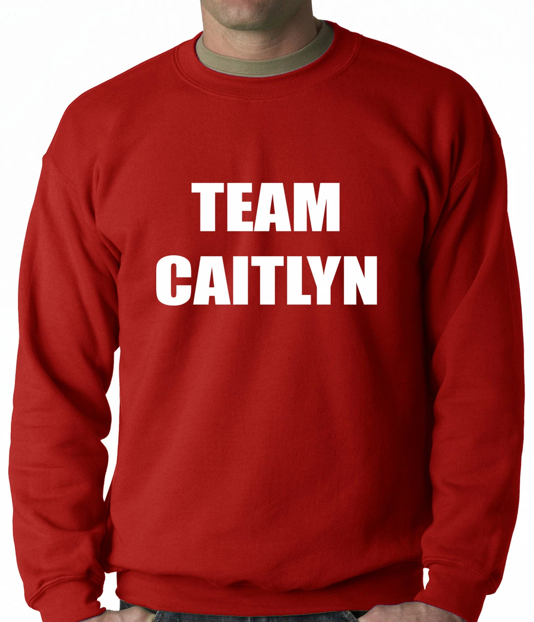 Bewild Team Caitlyn Jenner Adult Crewneck 9 Bewild Team Caitlyn Jenner Adult Crewneck