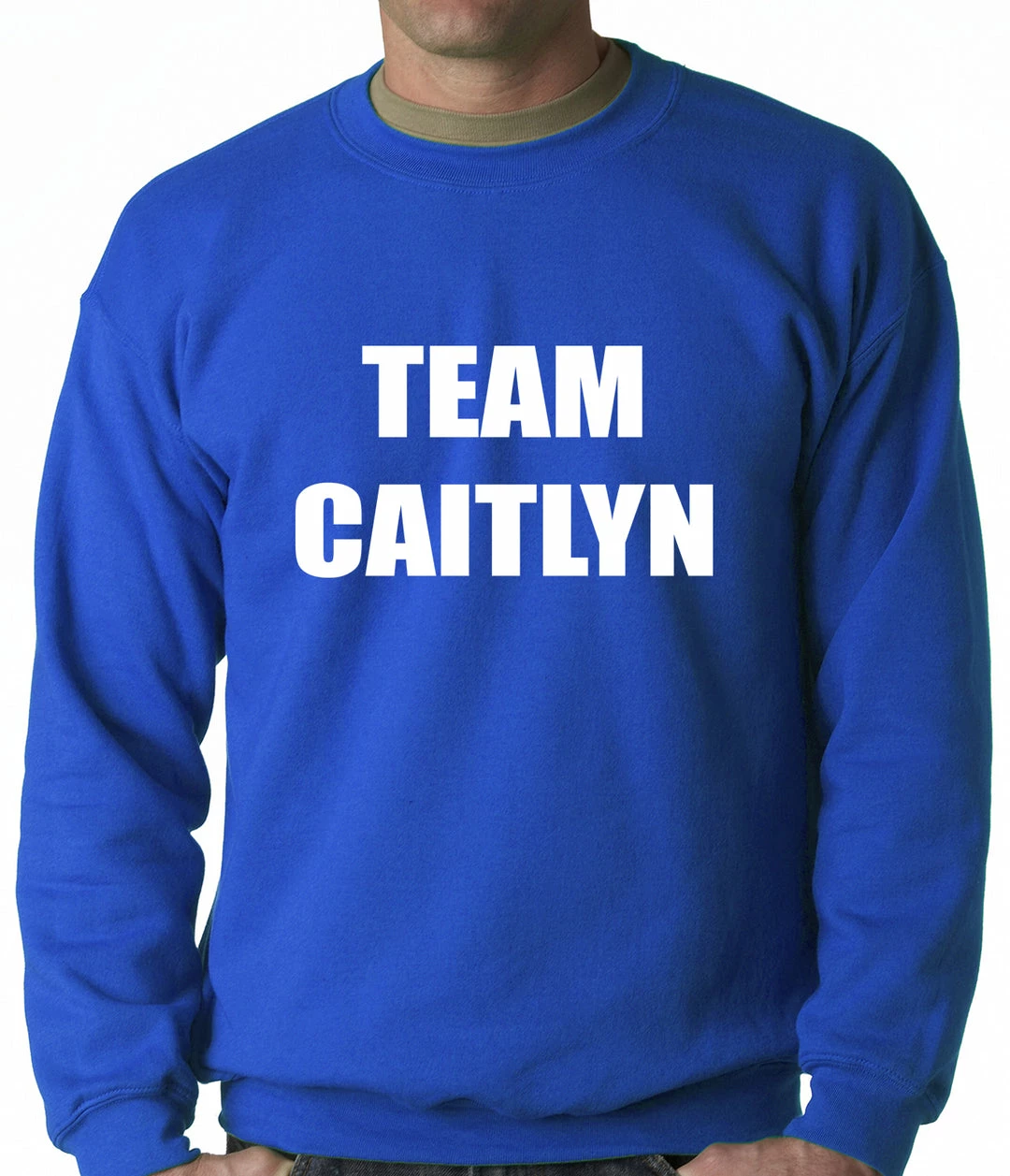 Bewild Team Caitlyn Jenner Adult Crewneck 10 Bewild Team Caitlyn Jenner Adult Crewneck
