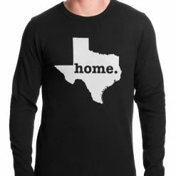 Bewild Nationality & Ethnic Texas Is Home Thermal Shirt