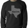 Bewild Texas Native Adult Crewneck