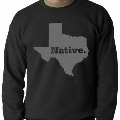 Bewild Texas Native Adult Crewneck