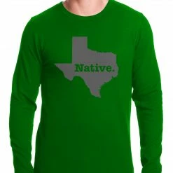 Bewild Nationality & Ethnic Texas Native Thermal Shirt