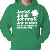 Bewild Unisex Sweatshirts & Long Sleeve The Four Fathers Of St. Patrick's Day Hoodie