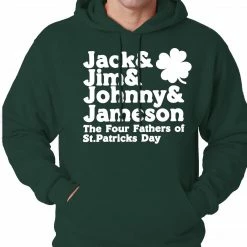 Bewild Unisex Sweatshirts & Long Sleeve The Four Fathers Of St. Patrick's Day Hoodie