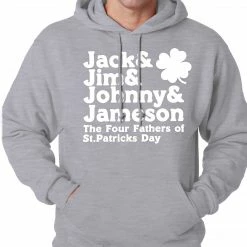 Bewild Unisex Sweatshirts & Long Sleeve The Four Fathers Of St. Patrick's Day Hoodie
