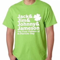 Bewild The Four Fathers Of St. Patrick's Day Mens T-shirt