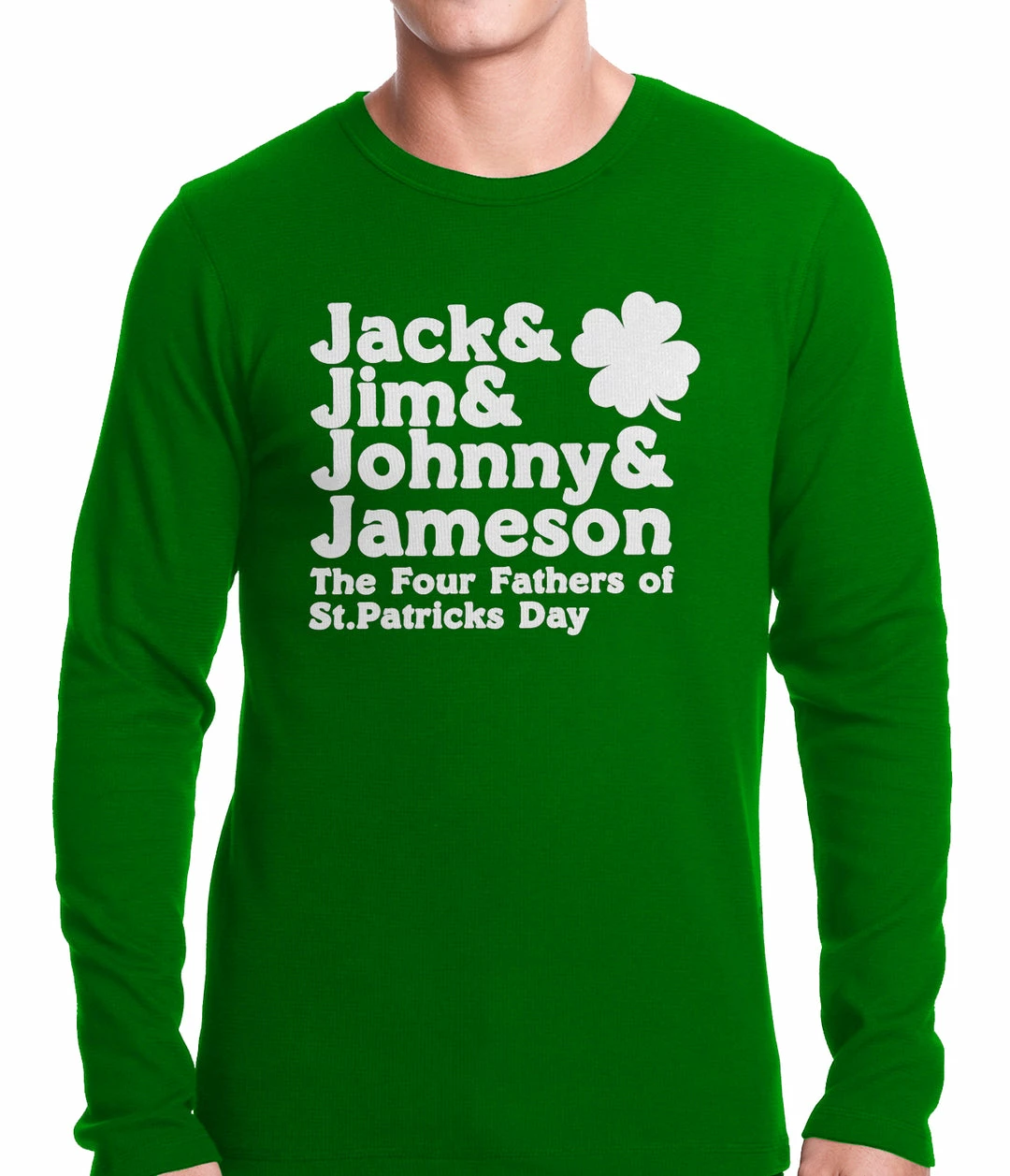 Bewild St.Patricks Day The Four Fathers Of St. Patrick's Day Thermal Shirt 3 Bewild St.Patricks Day The Four Fathers Of St. Patrick's Day Thermal Shirt