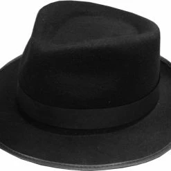 Bewild Buckets & Fedoras The Pop Star Dance Costume Black Fedora Hat
