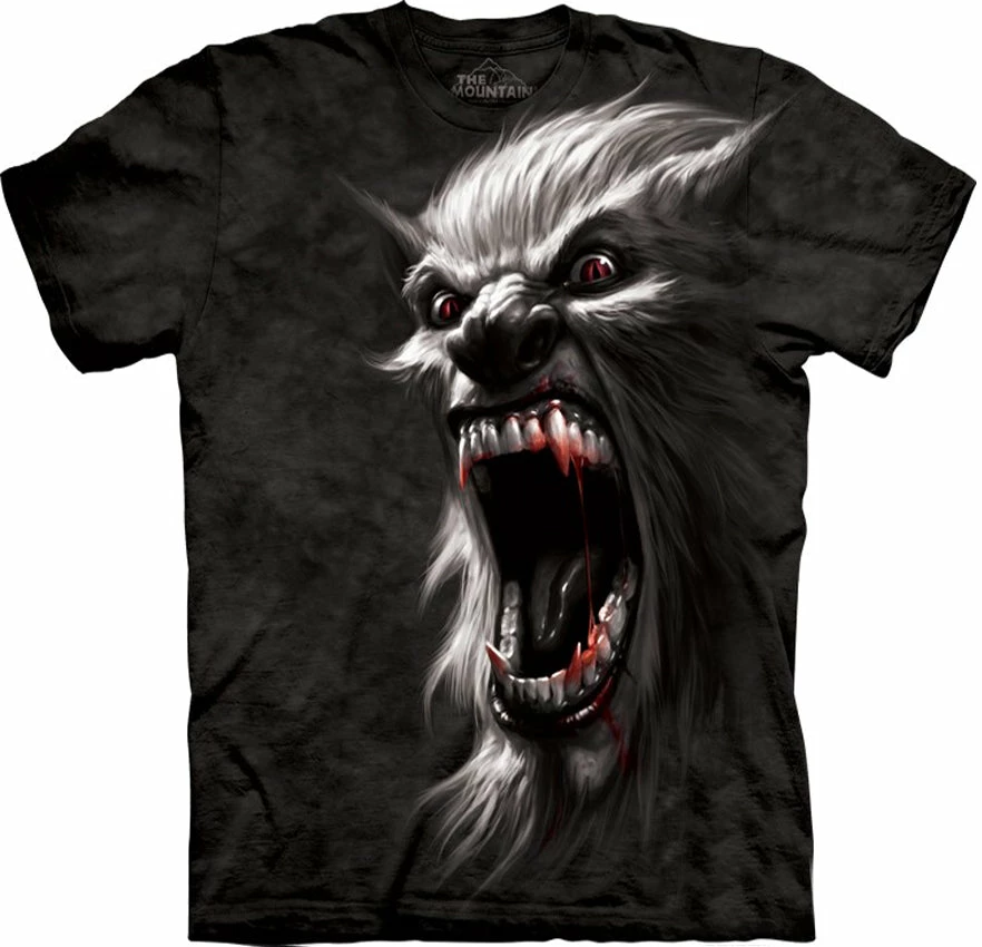 Bewild The Werewolf Big Face Men's T-Shirt 5 Bewild The Werewolf Big Face Men's T-Shirt