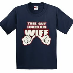 Bewild This Guy Loves His Wife Men's T-Shirt Men's T-Shirts