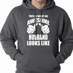 Bewild This Is What An Awesome Husband Looks Like Adult Hoodie