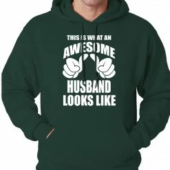 Bewild This Is What An Awesome Husband Looks Like Adult Hoodie