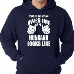 Bewild This Is What An Awesome Husband Looks Like Adult Hoodie