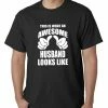 Bewild This Is What An Awesome Husband Looks Like Mens T-shirt Men's T-Shirts
