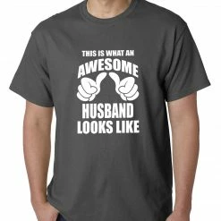Bewild This Is What An Awesome Husband Looks Like Mens T-shirt Men's T-Shirts
