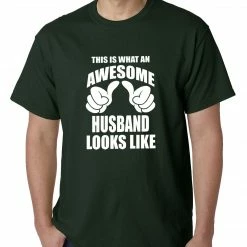 Bewild This Is What An Awesome Husband Looks Like Mens T-shirt Men's T-Shirts
