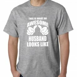 Bewild This Is What An Awesome Husband Looks Like Mens T-shirt Men's T-Shirts