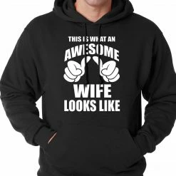 Bewild This Is What An Awesome Wife Looks Like Adult Hoodie Women's T-Shirts