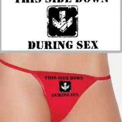 Bewild This Side Down During Sex Thong Thongs