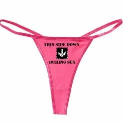 Bewild This Side Down During Sex Thong Thongs