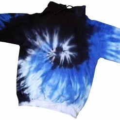 Bewild Tie Dye Hoodie - "Blue Ocean" Tie Dye Hoodie 16 Bewild Tie Dye Hoodie -