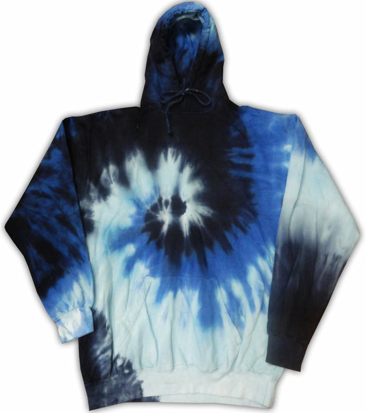 Bewild Tie Dye Hoodie - "Blue Ocean" Tie Dye Hoodie 3 Bewild Tie Dye Hoodie - "Blue Ocean" Tie Dye Hoodie