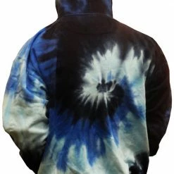 Bewild Tie Dye Hoodie - "Blue Ocean" Tie Dye Hoodie 20 Bewild Tie Dye Hoodie -