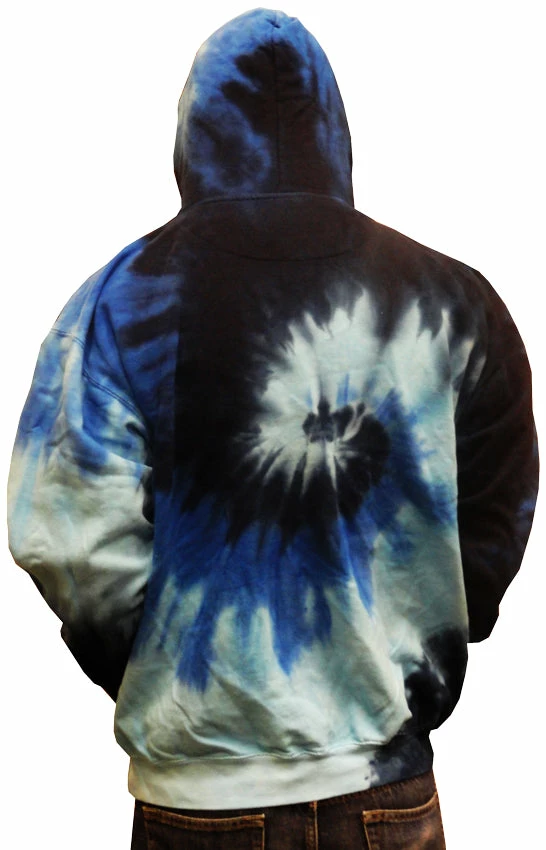 Bewild Tie Dye Hoodie - "Blue Ocean" Tie Dye Hoodie 10 Bewild Tie Dye Hoodie - "Blue Ocean" Tie Dye Hoodie