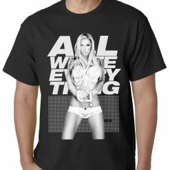 Bewild Tits Clothing - All White Everything Mens T-shirt
