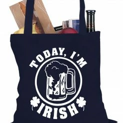 Bewild Accessories Today I'm Irish St. Patrick's Day Tote Bag