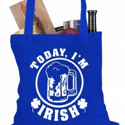 Bewild Accessories Today I'm Irish St. Patrick's Day Tote Bag